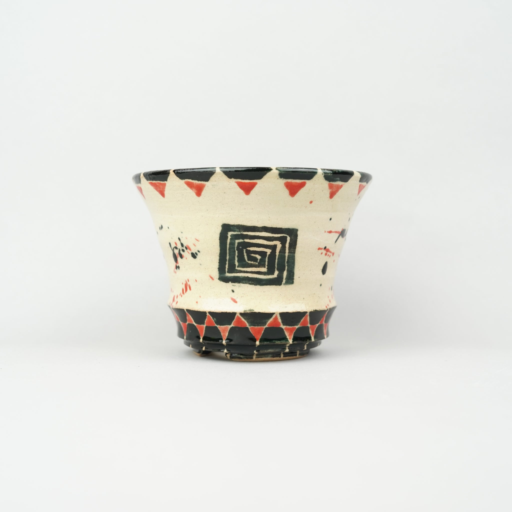 【陶器鉢】大谷紀貴_植木鉢_39nON24