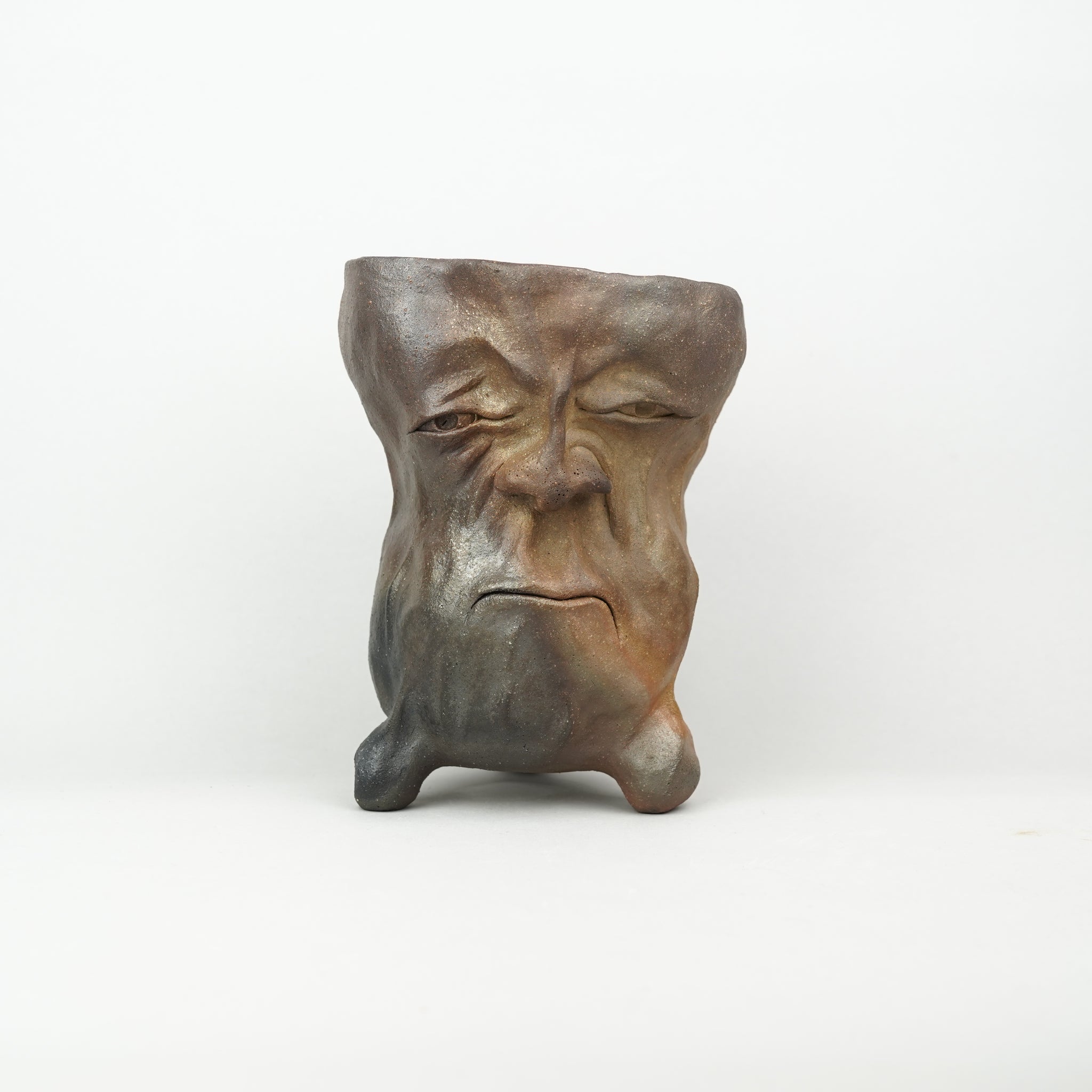 【陶器鉢】山口巧_植木鉢_32nYT1