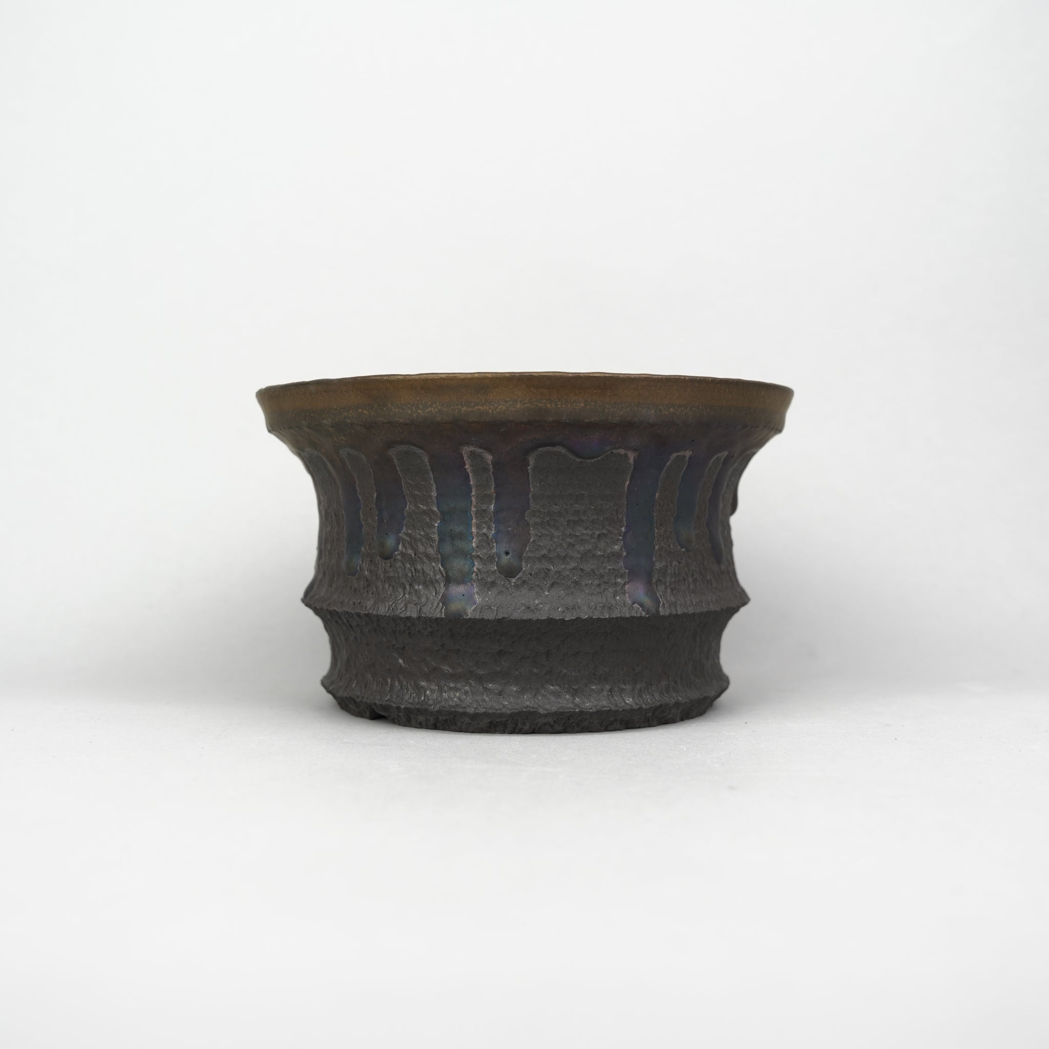 【陶器鉢】祢津純平_植木鉢_36nNJ63