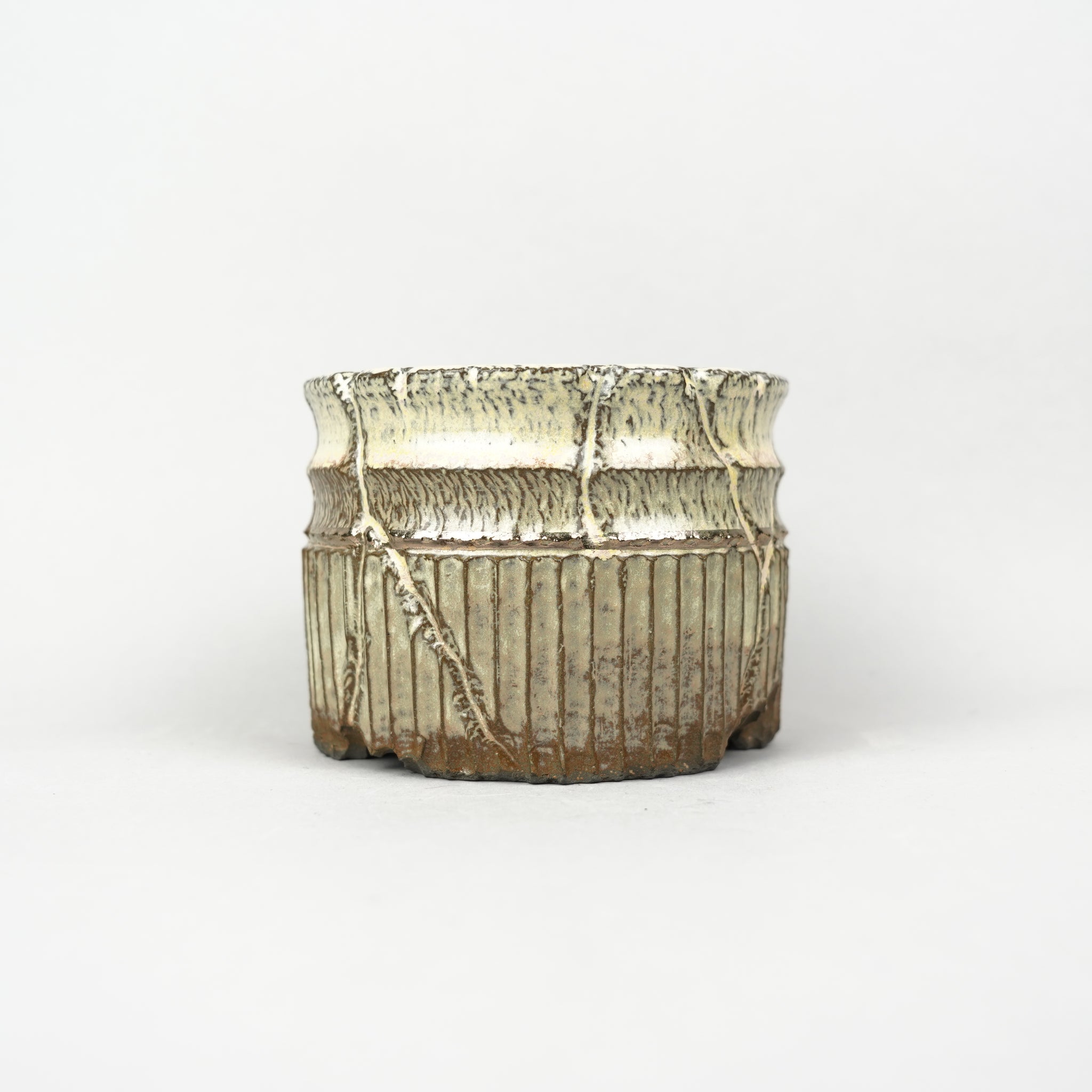 【陶器鉢】祢津純平_植木鉢_36nNJ75