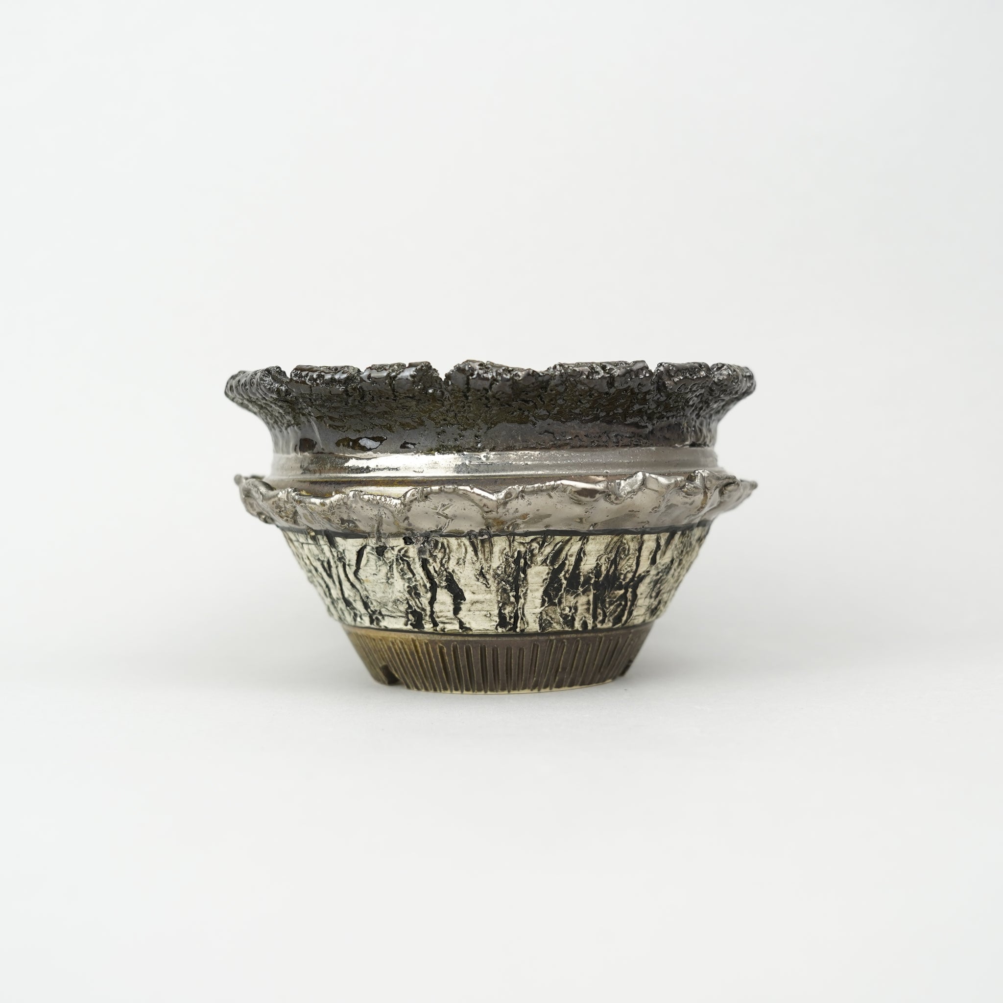 【陶器鉢】至楽_植木鉢_47nSR26