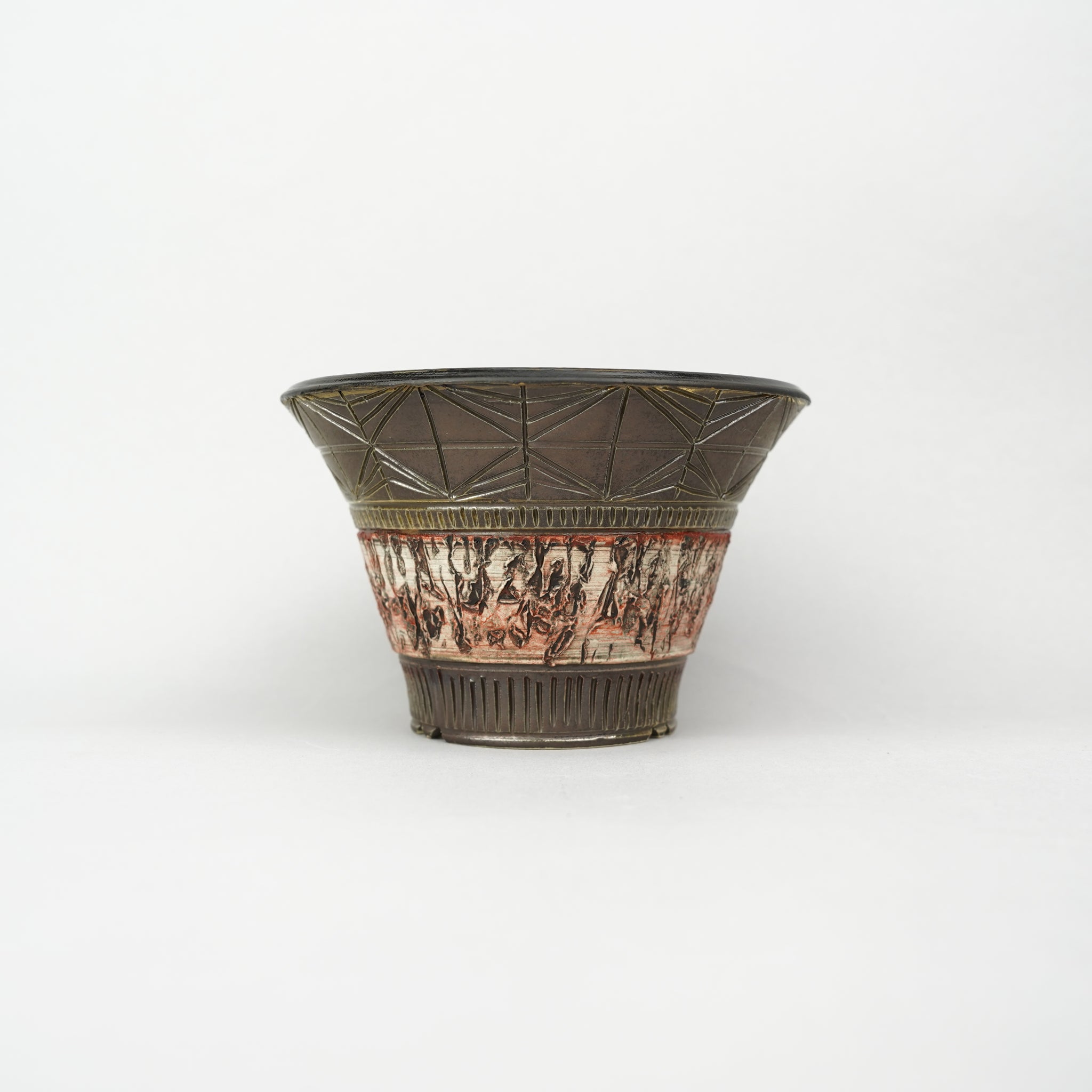 【陶器鉢】至楽_植木鉢_47nSR28