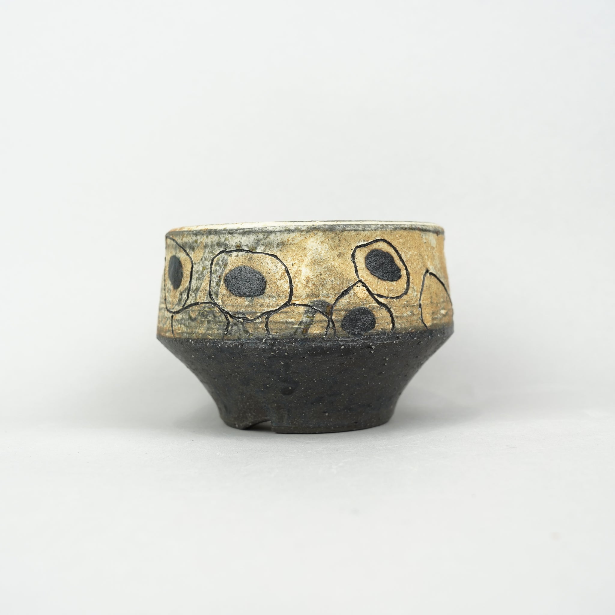 【陶器鉢】へちかみ_植木鉢 _24nHC206