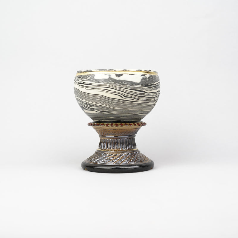 【陶器鉢】至楽_植木鉢_47nSR66