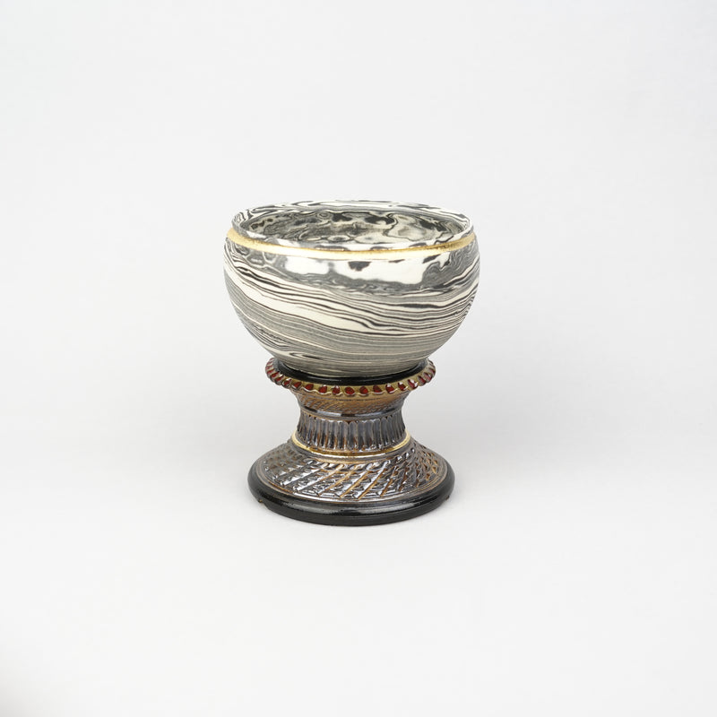 【陶器鉢】至楽_植木鉢_47nSR66