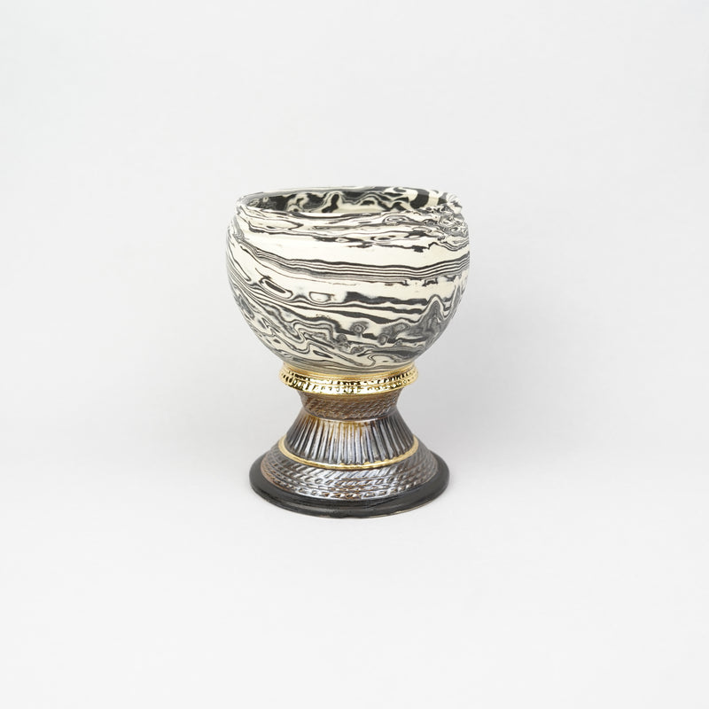 【陶器鉢】至楽_植木鉢_47nSR67