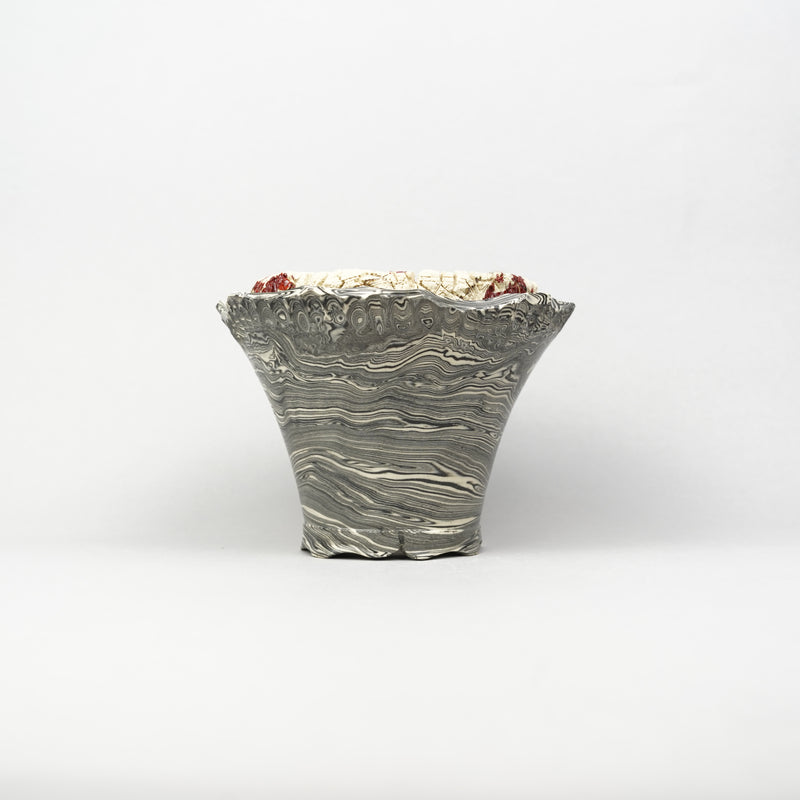 【陶器鉢】至楽_植木鉢_47nSR68