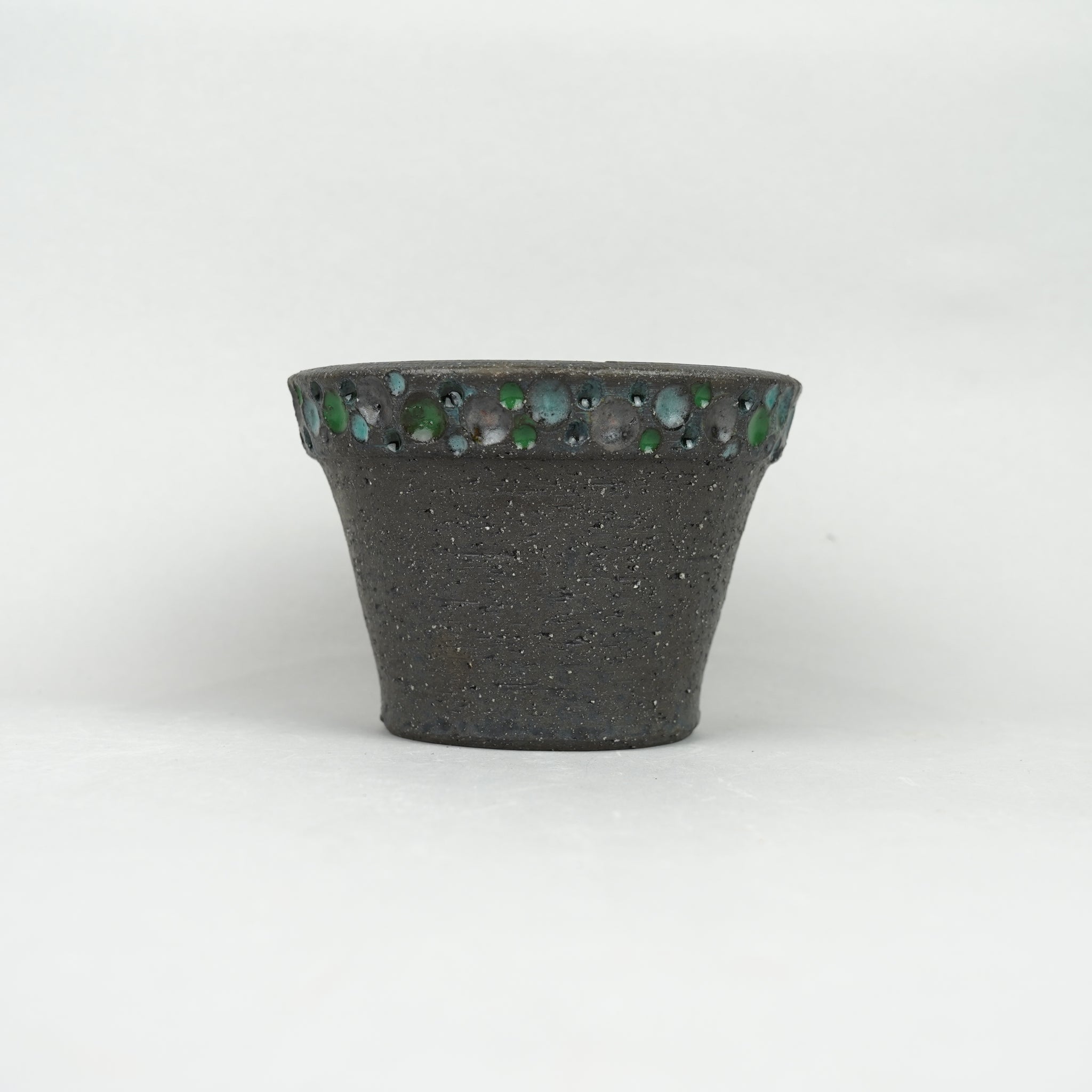 【陶器鉢】へちかみ_植木鉢 _24nHC128