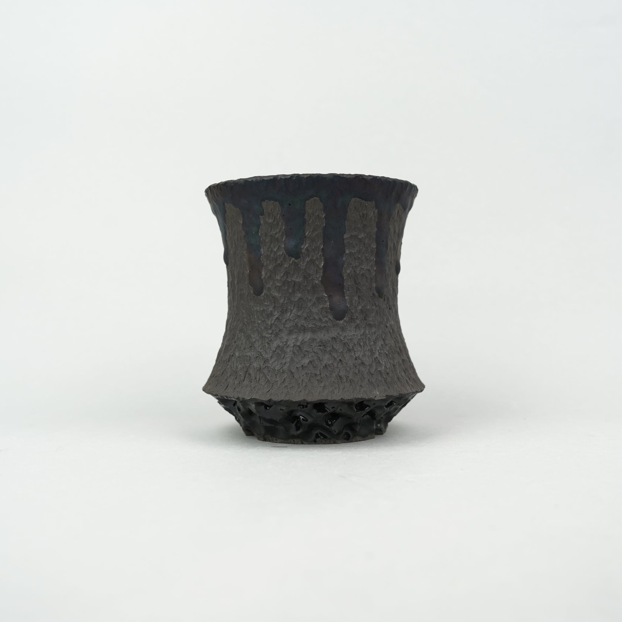 TOWER 13 Matte Black+ 4,5,6号 オーダー受付中 作家鉢 陶器鉢】祢津純平_植木鉢_36nNJ119 – Hachi-8