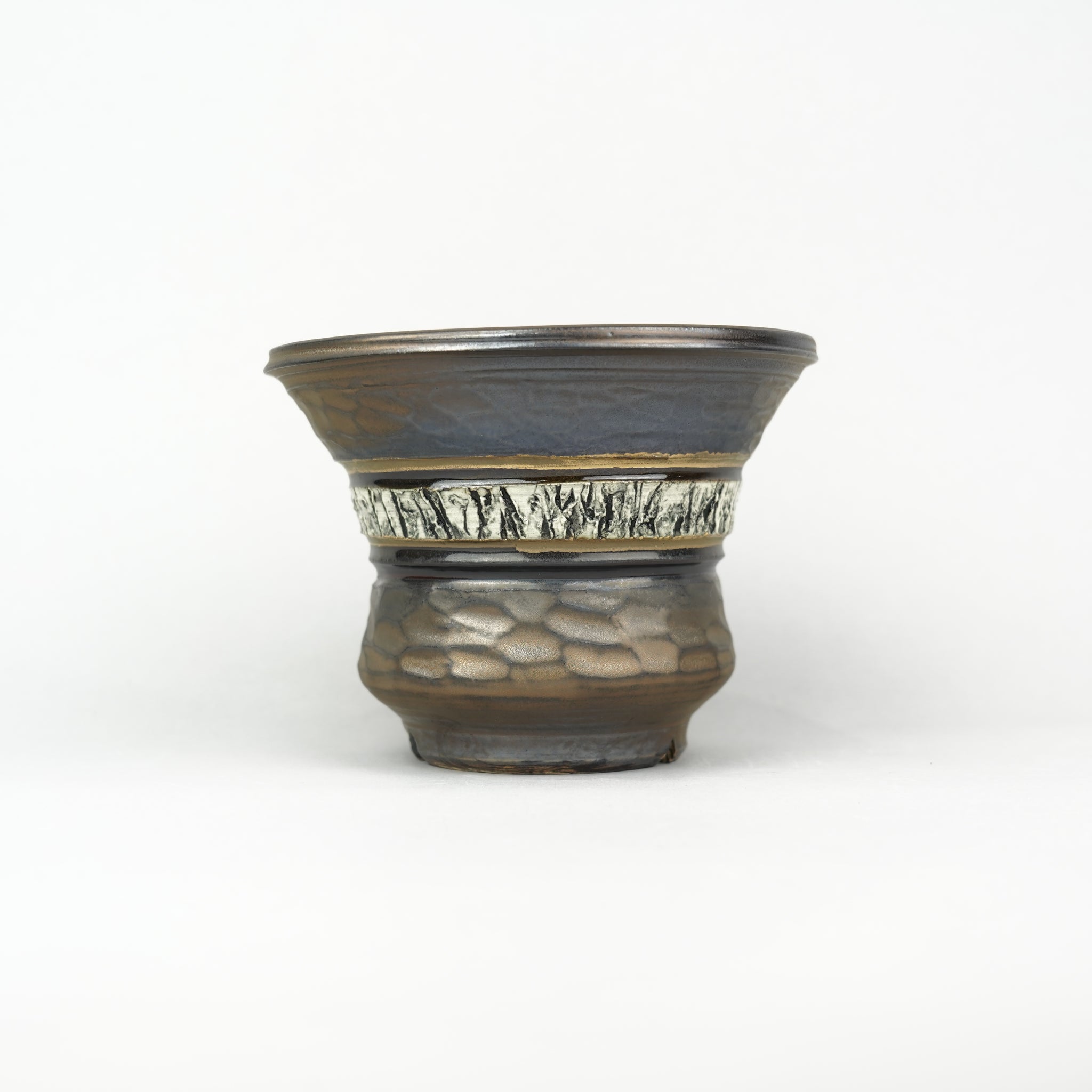 【陶器鉢】至楽_植木鉢_47nSR42