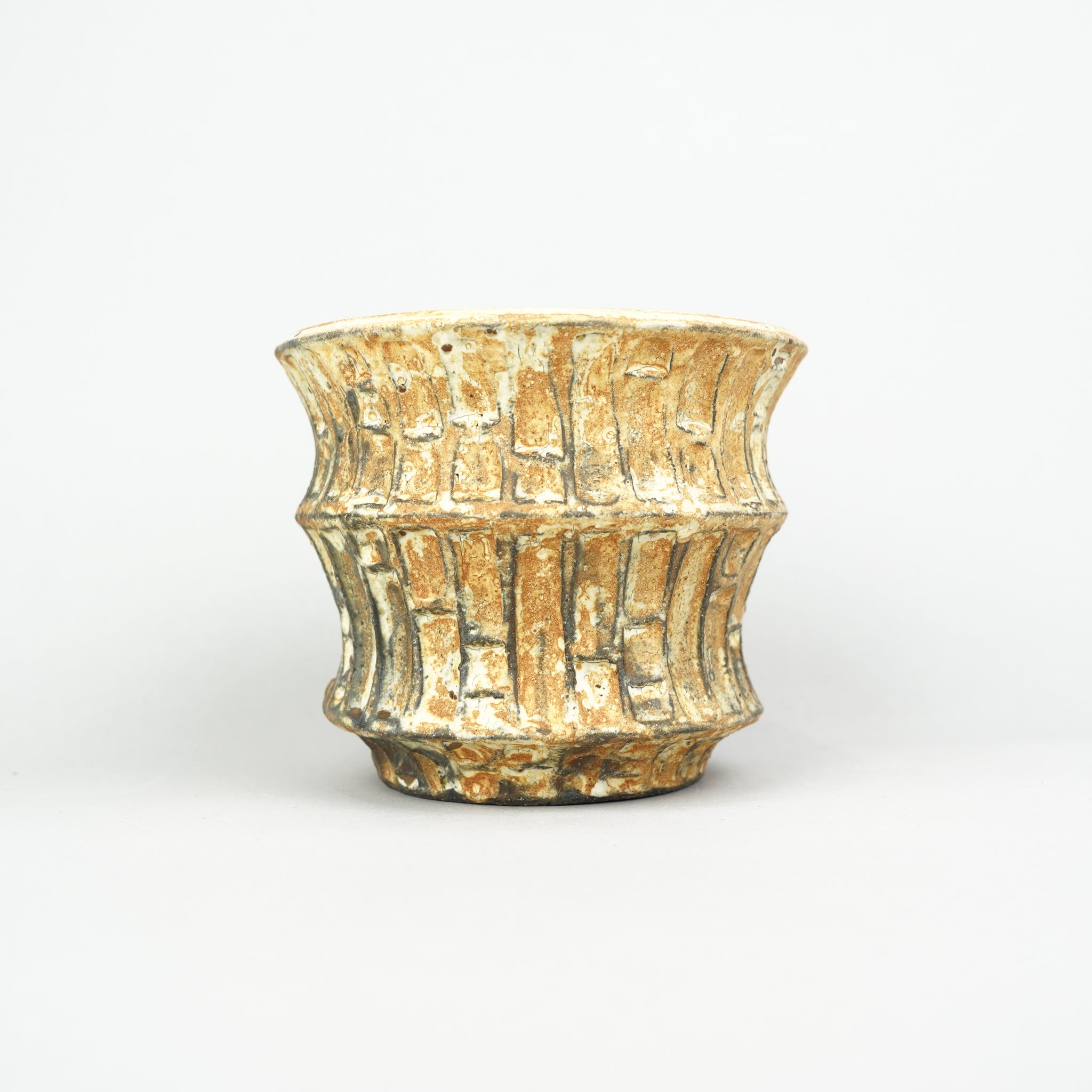 【陶器鉢】へちかみ_植木鉢 _24nHC218