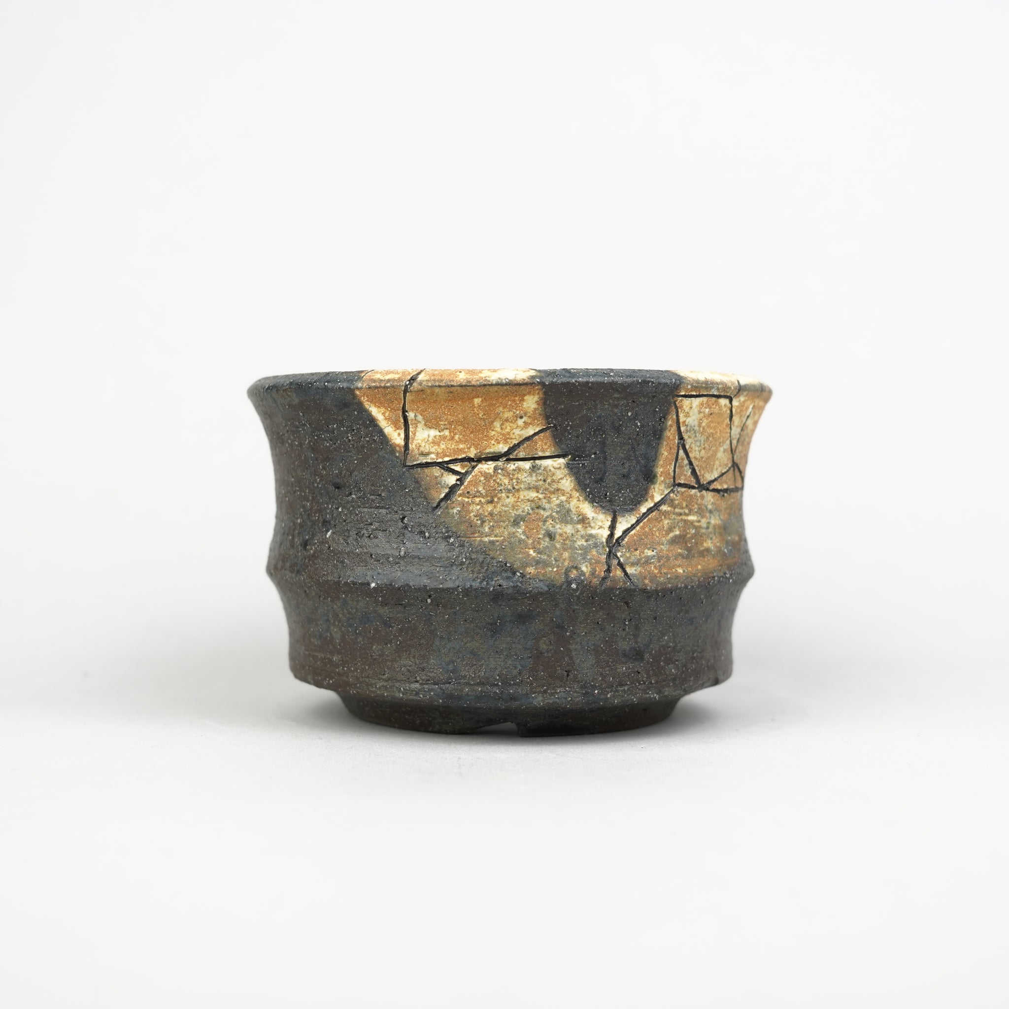 【陶器鉢】へちかみ_植木鉢 _24nHC222