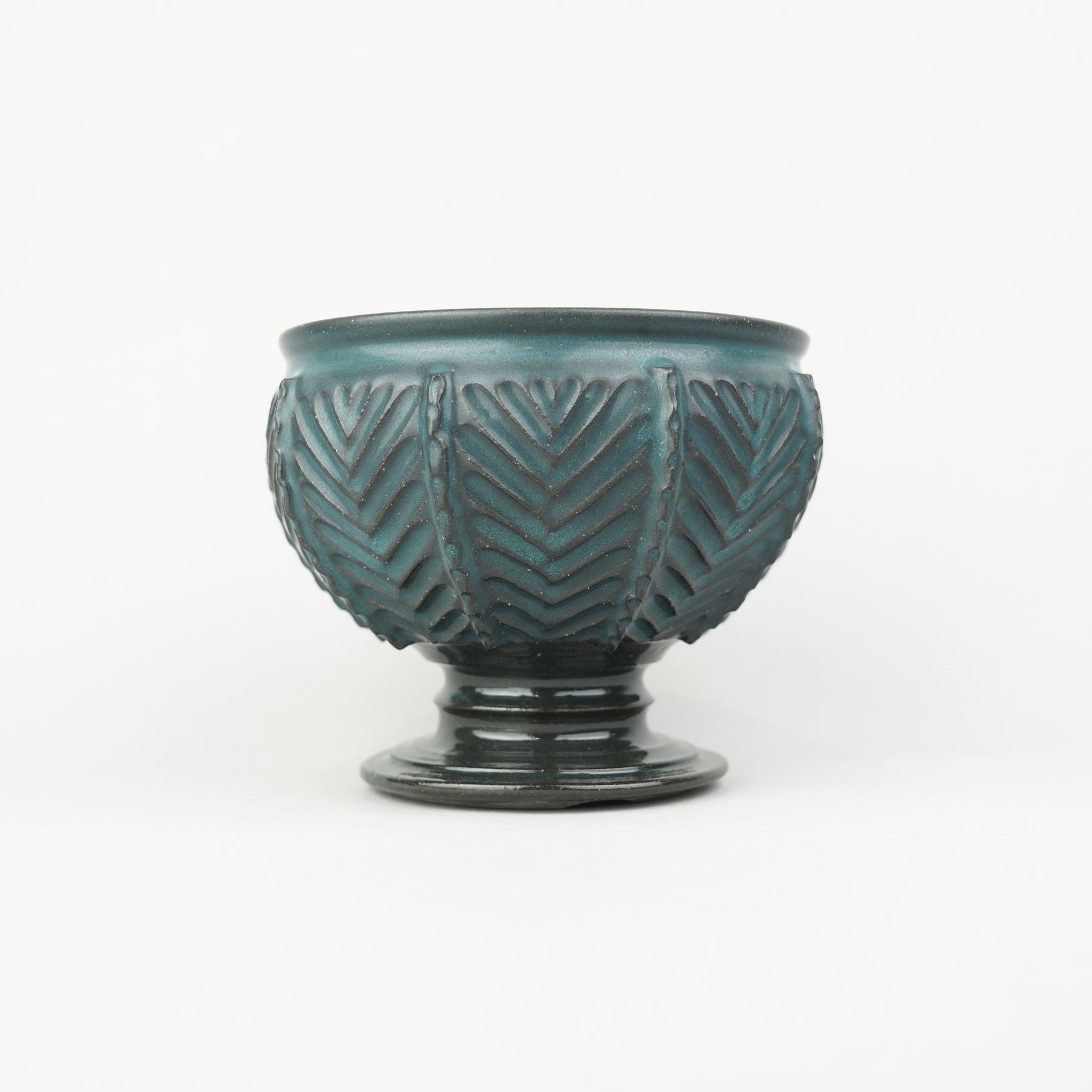 【陶器鉢】森山芙美_植木鉢_19nMF154