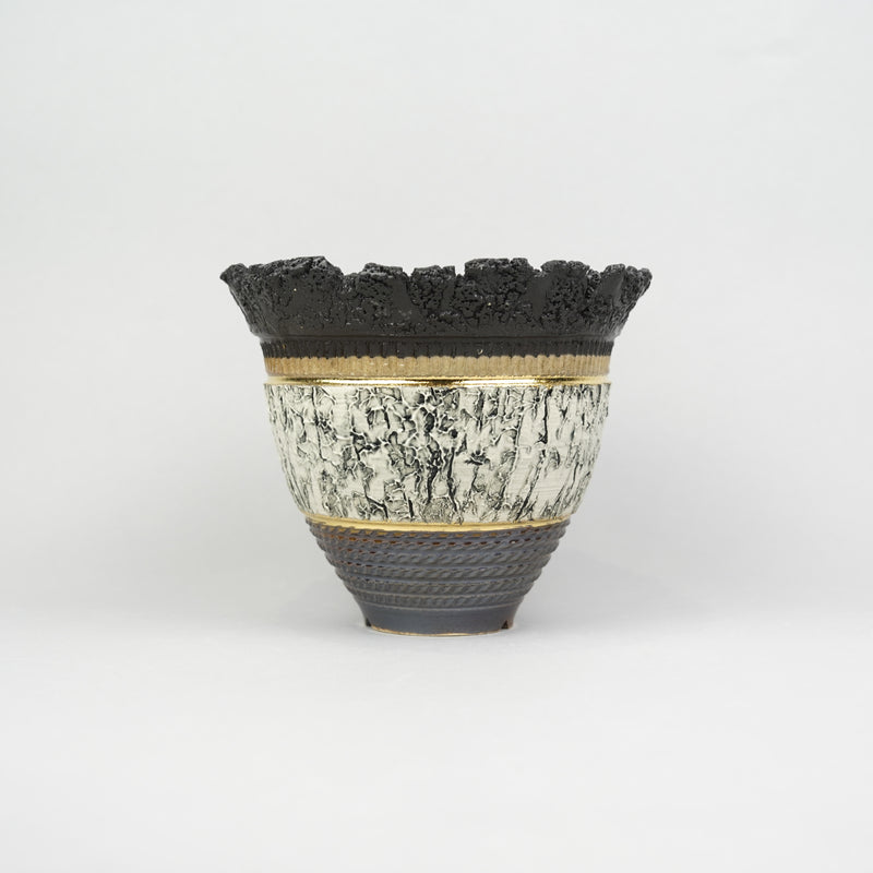 【陶器鉢】至楽_植木鉢_47nSR78