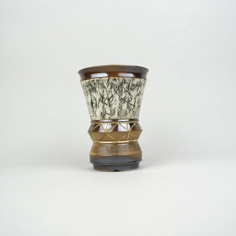 【陶器鉢】至楽_植木鉢_47nSR82