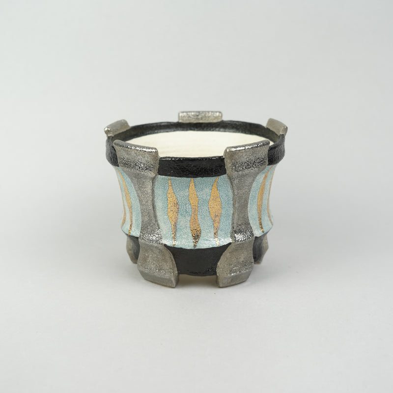 【陶器鉢】熊本栄司_植木鉢_41nKE27