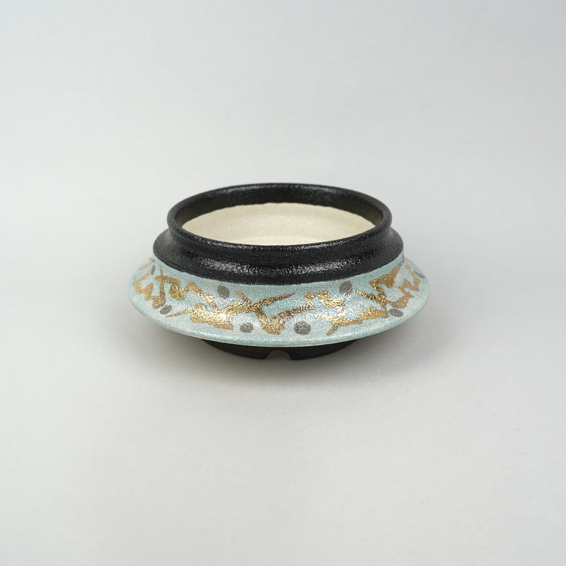 【陶器鉢】熊本栄司_植木鉢_41nKE29